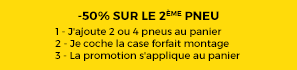 '-50% sur le 2ème