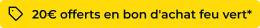 20€ offerts en bon d'achat feu vert*