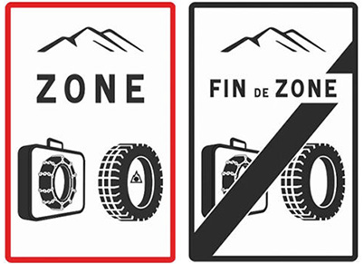 panneau signalisation loi montagne