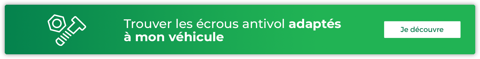 écrous antivol