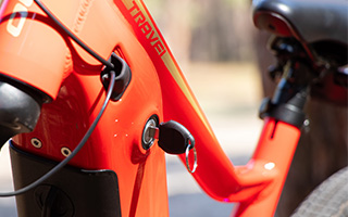 retirer la batterie vélo