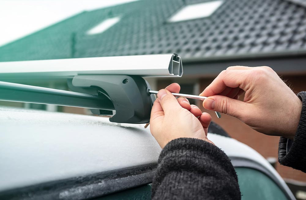 Barres de toit, portage