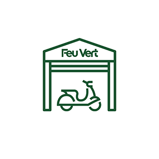 scooter électrique feu vert