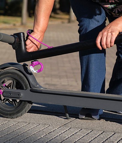 Plier la trottinette