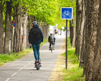 Vitesse trottinette en agglomération