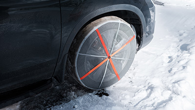 chaussettes à neige