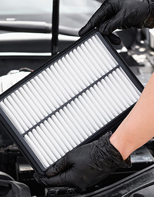 remplacer le filtre à air moteur