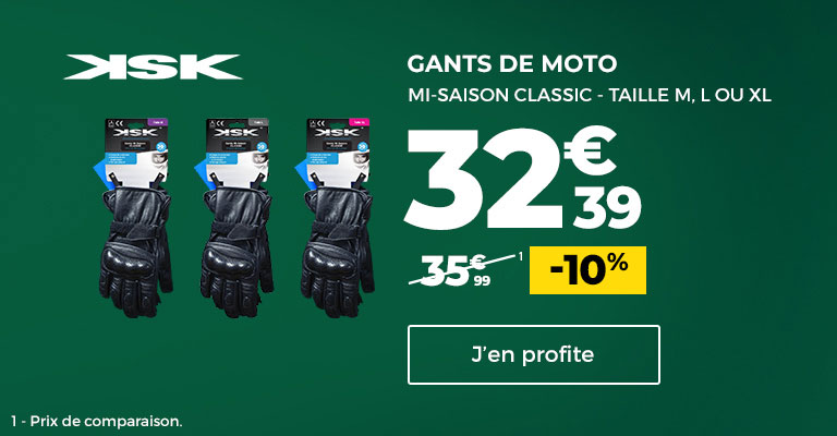 10% sur une sélection de gant ksk