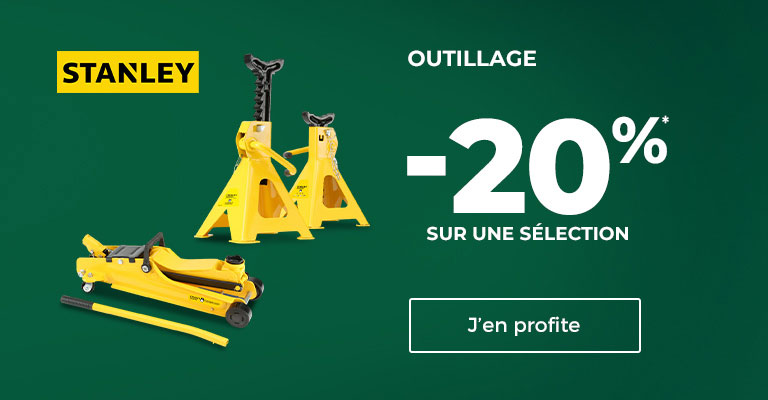 Promotion sur une sélection d'outillage