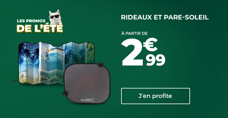 Rideaux et Pare-soleil à partir de 2,99€