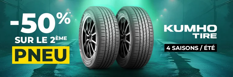 Offre pneu Kumho
